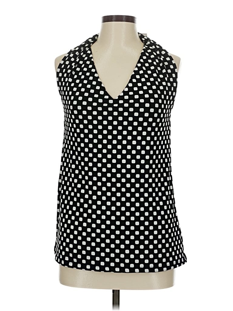 Pre-owned Banana Republic Sleeveless Blouse In Black