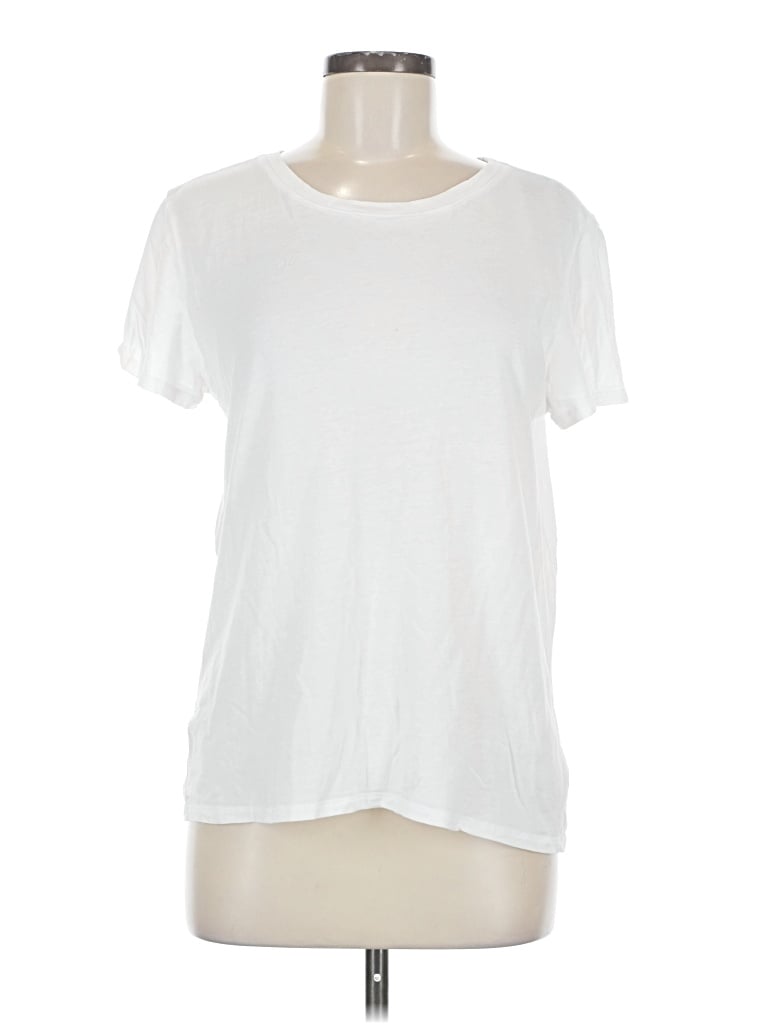 Pre-owned Z Supply Short Sleeve T-shirt In White