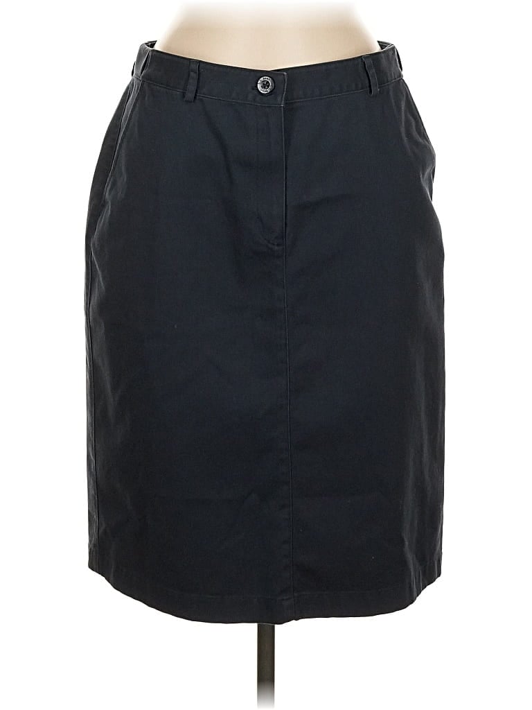 Pre-owned L.l.bean Formal Skirt In Black