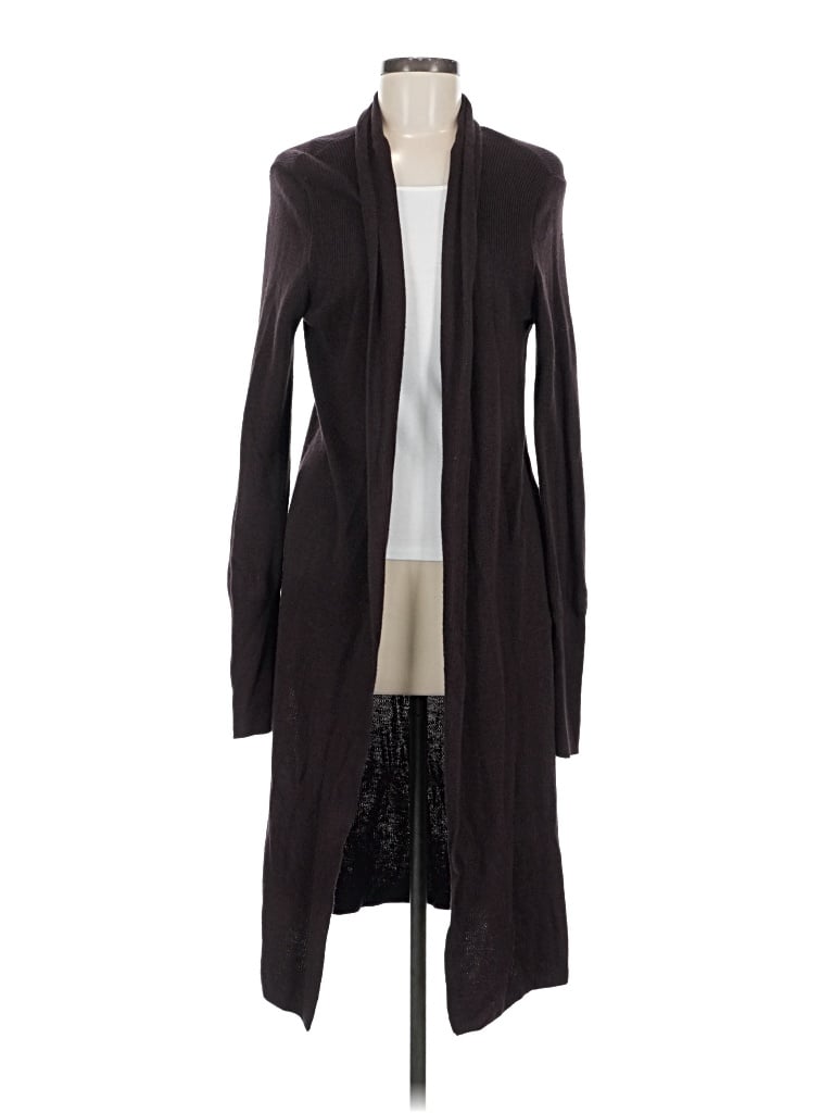 Pre-owned Leith Cardigan Sweater In Brown