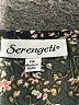 Serengeti 100% Polyester Floral Black 3/4 Sleeve Blouse Size 1X - photo 7