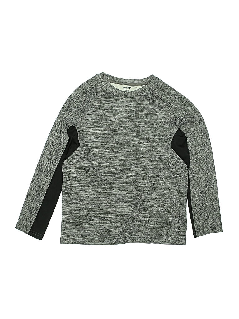 Pre-owned Active By Old Navy Kids' Long Sleeve T-shirt In Gray