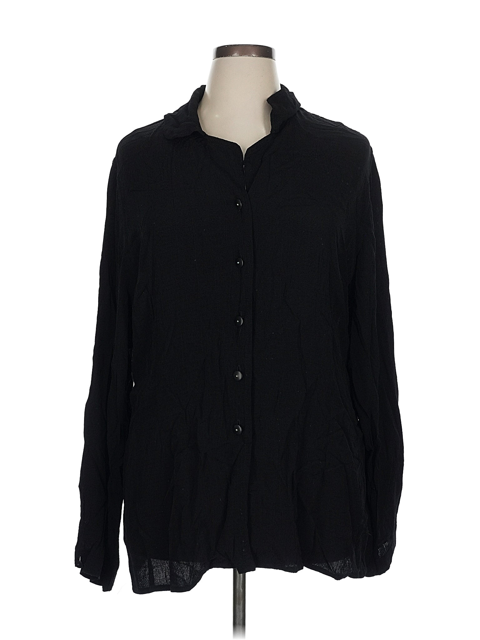 FLAX by Jeanne Engelhart シャツ Vintage FLAX by Jeanne Engelhart Shirt Size Petite Striped