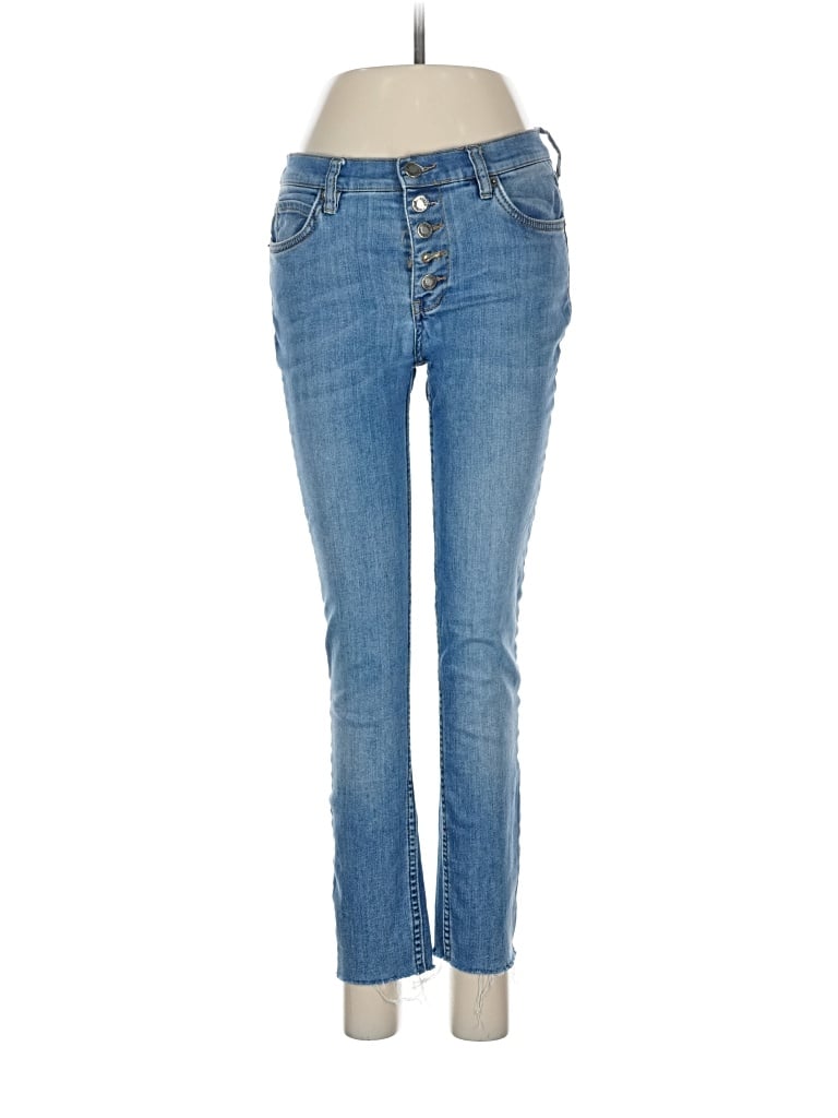 Pre-owned Free People Jeans In Blue