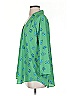 CAbi 100% Polyester Green 3/4 Sleeve Blouse Size XS - photo 5