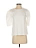 Zara White 3/4 Sleeve Top Size S - photo 1