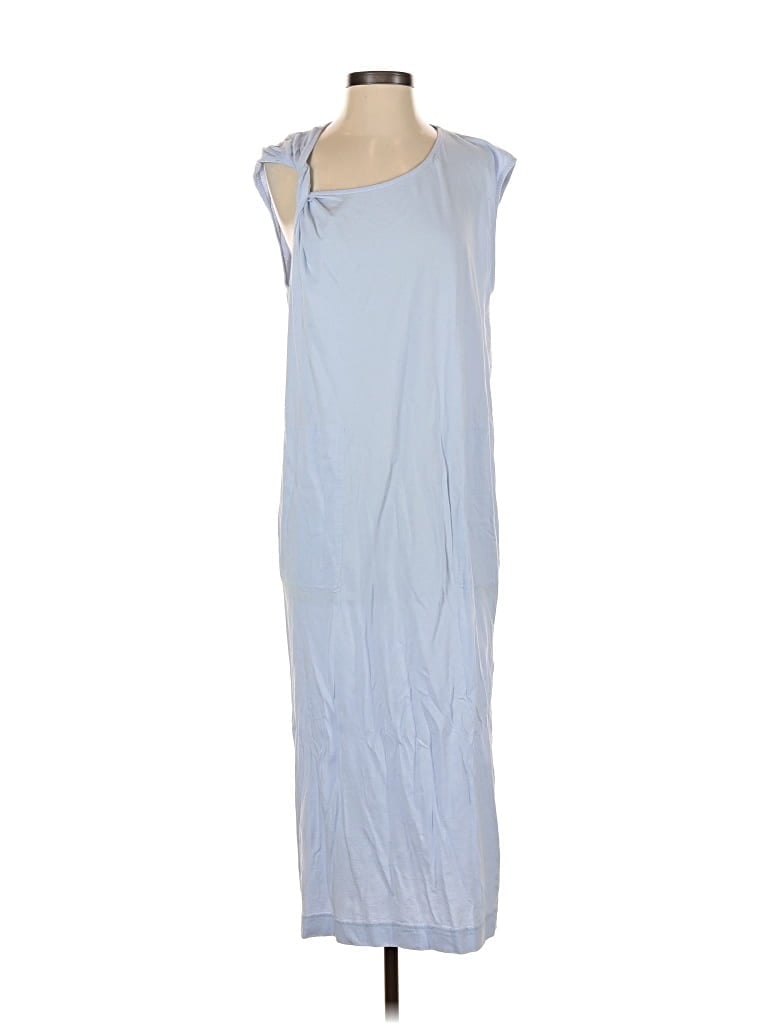 Pre-owned Fp Beach Casual Dress In Blue