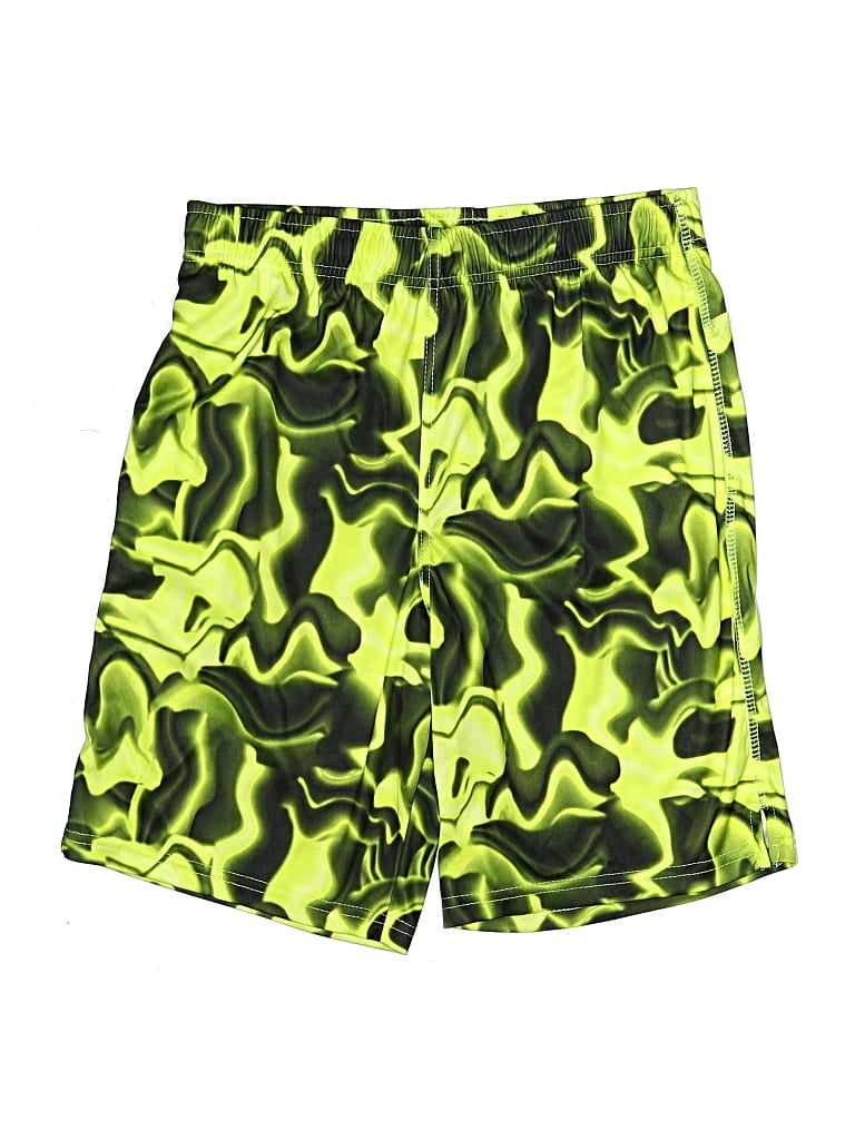 Pre-owned Athletic Works Kids' Board Shorts In Green