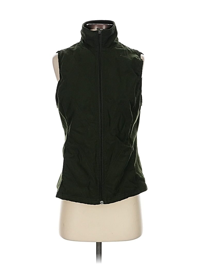 Pre-owned Columbia Vest In Green