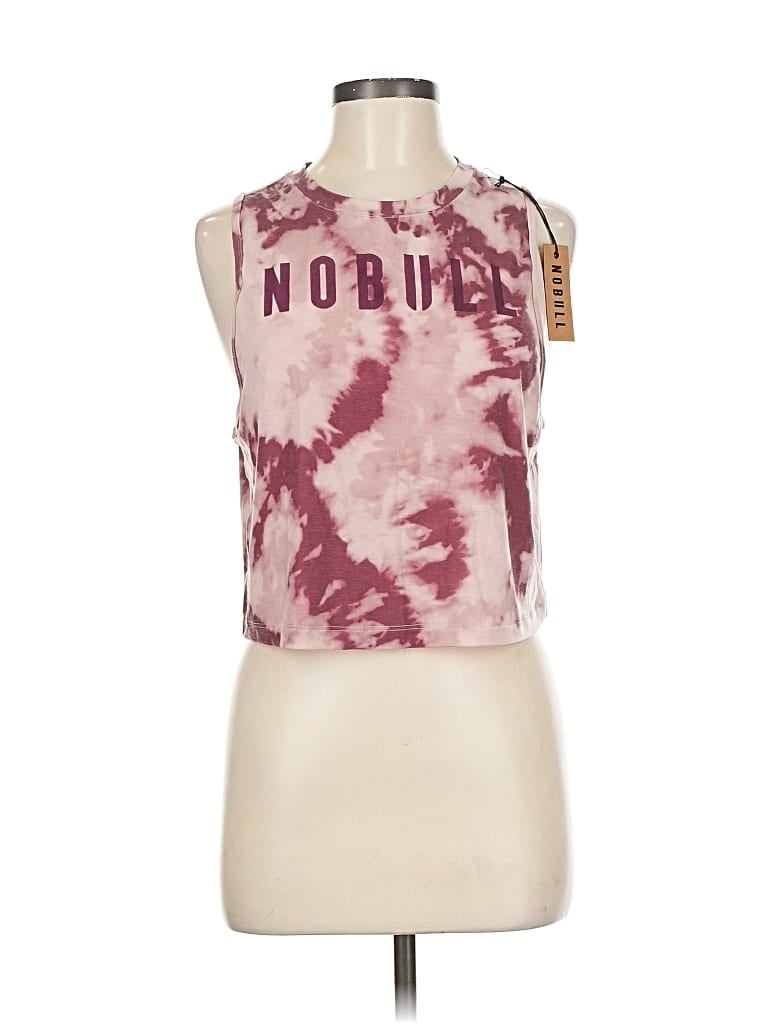 Nobull Tank Top Pink Halter Neckline Tops