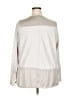 Lane Bryant Silver Long Sleeve Top Size 22 - 24 Plus - photo 2