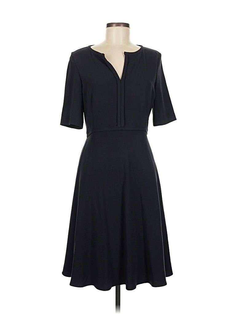 Pre-owned Hobbs London Casual Dress In Blue