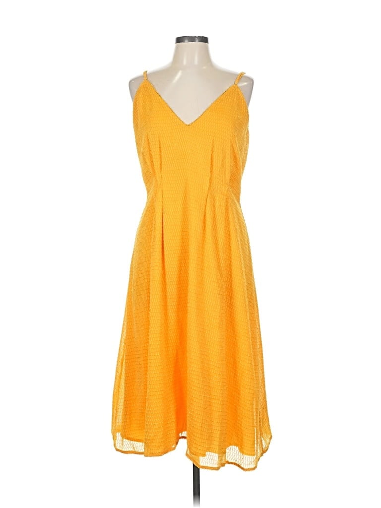 Pre-owned House Of Harlow 1960 X Revolve Casual Dress In Yellow