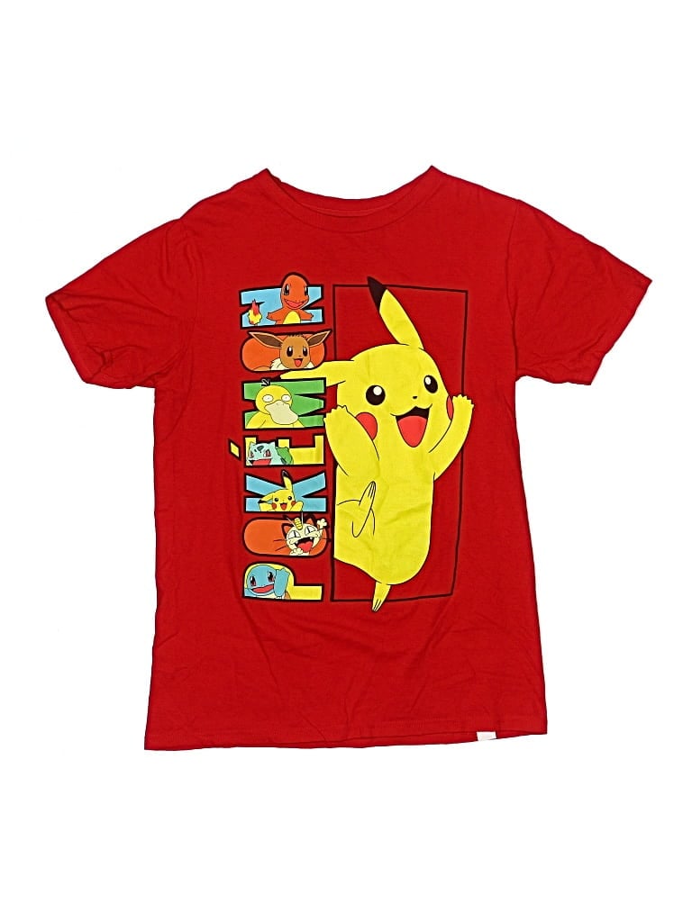 Pre-owned Pokémon Kids' Short Sleeve T-shirt In Red