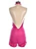 Zara 100% Polyester Solid Pink Romper Size XS - photo 2