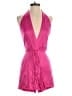Zara 100% Polyester Solid Pink Romper Size XS - photo 1