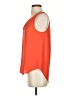 Everly 100% Polyester Orange Sleeveless Blouse Size S - photo 5