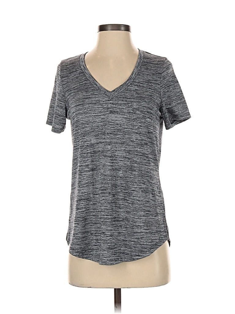 Pre-owned Athleta Active T-shirt In Gray