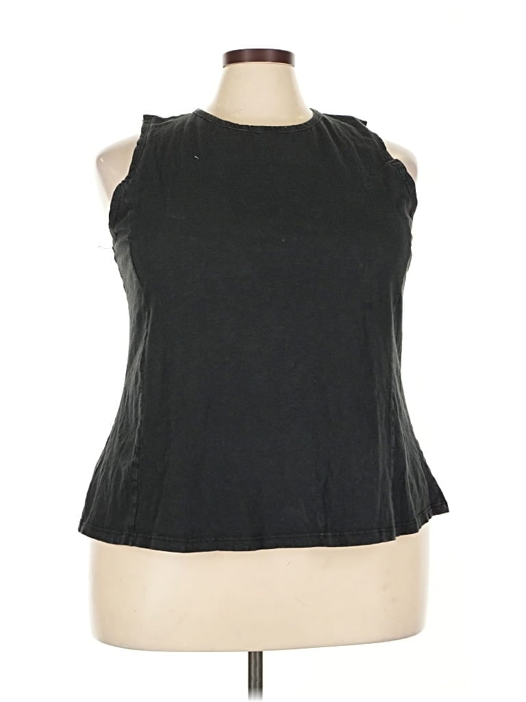 Pre-owned Fresh Produce Sleeveless T-shirt In Black