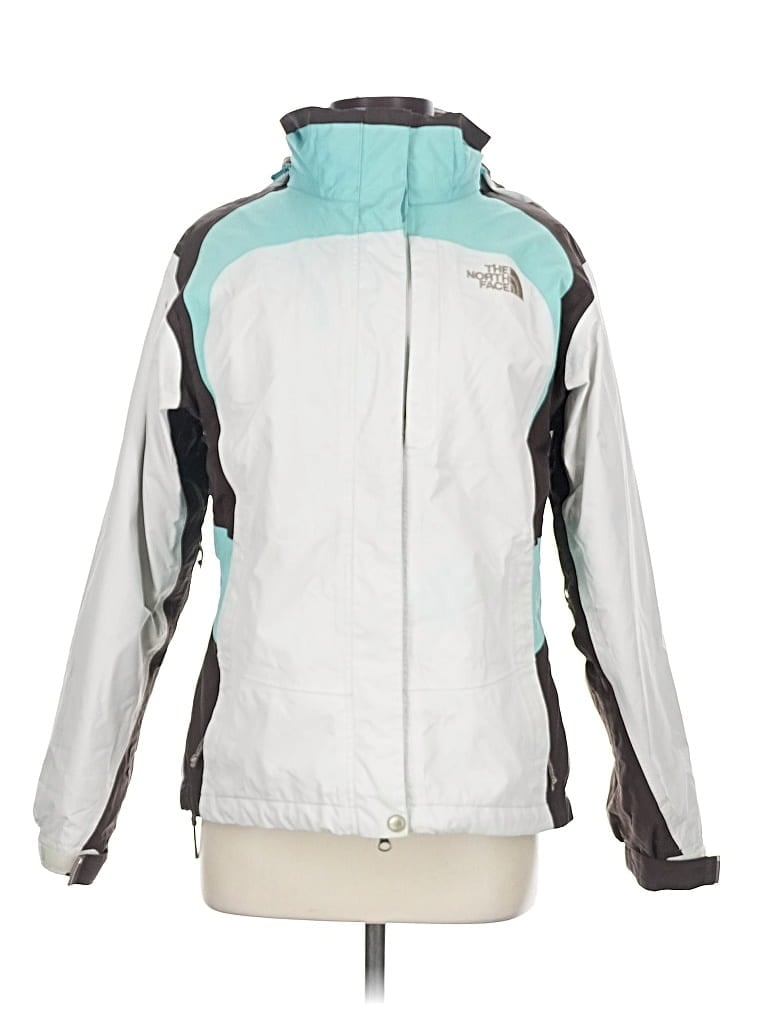 Pre-owned The North Face Snow Jacket In Silver