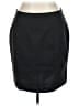 Ellen Tracy Solid Black Gray Casual Skirt Size XL - photo 1