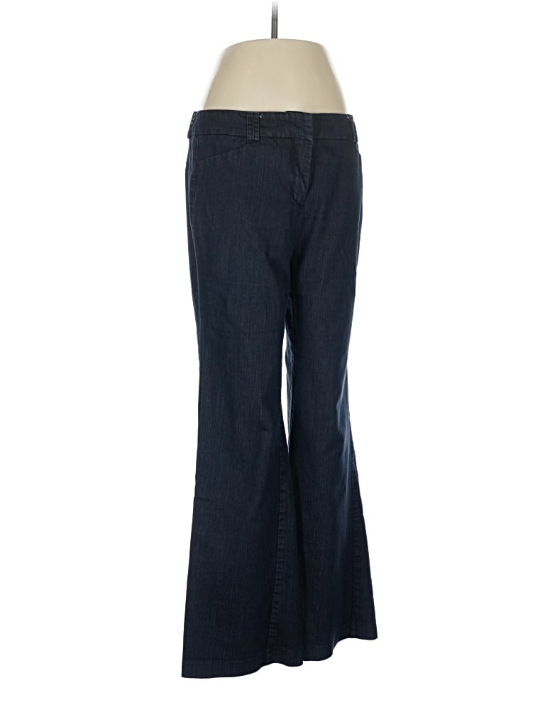 Pre-owned New York And Company Dress Pants In Blue