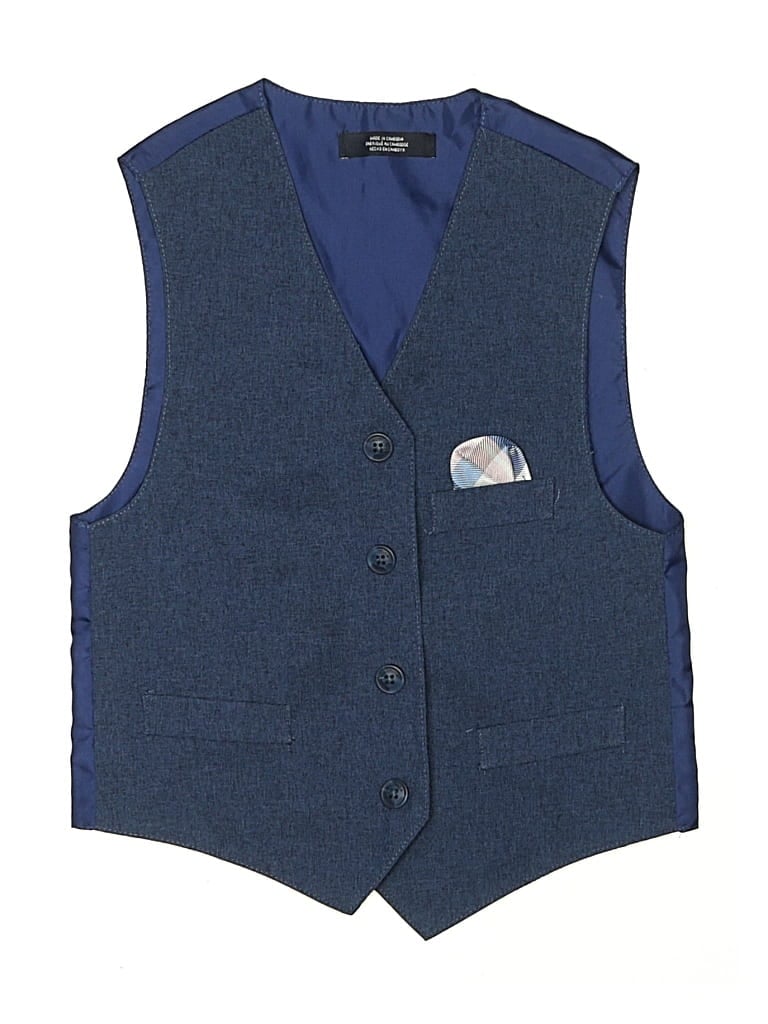 Pre-owned Nautica Kids' Vest In Blue