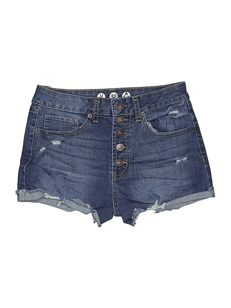 Pre-owned Rewash Denim Shorts In Blue