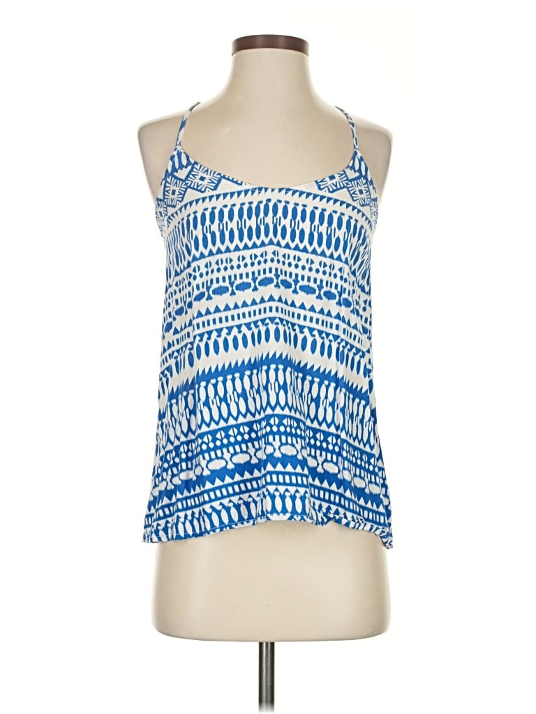 Pre-owned Old Navy Sleeveless Blouse In Blue