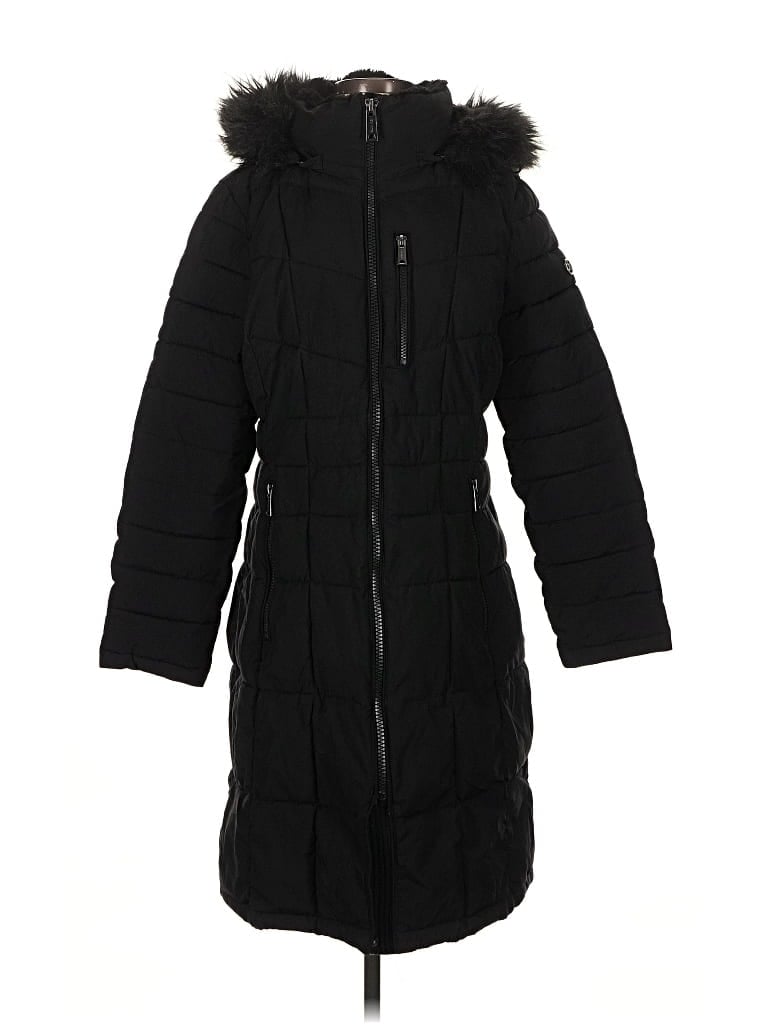 Pre-owned Calvin Klein Coat In Black