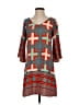Paul Smith Print Gray Orange Casual Dress Size S - photo 1