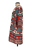 Paul Smith Print Gray Orange Casual Dress Size S - photo 5