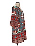 Paul Smith Print Gray Orange Casual Dress Size S - photo 4