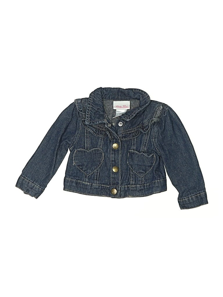 Pre-owned Little Lass Babies' Denim Jacket In Blue