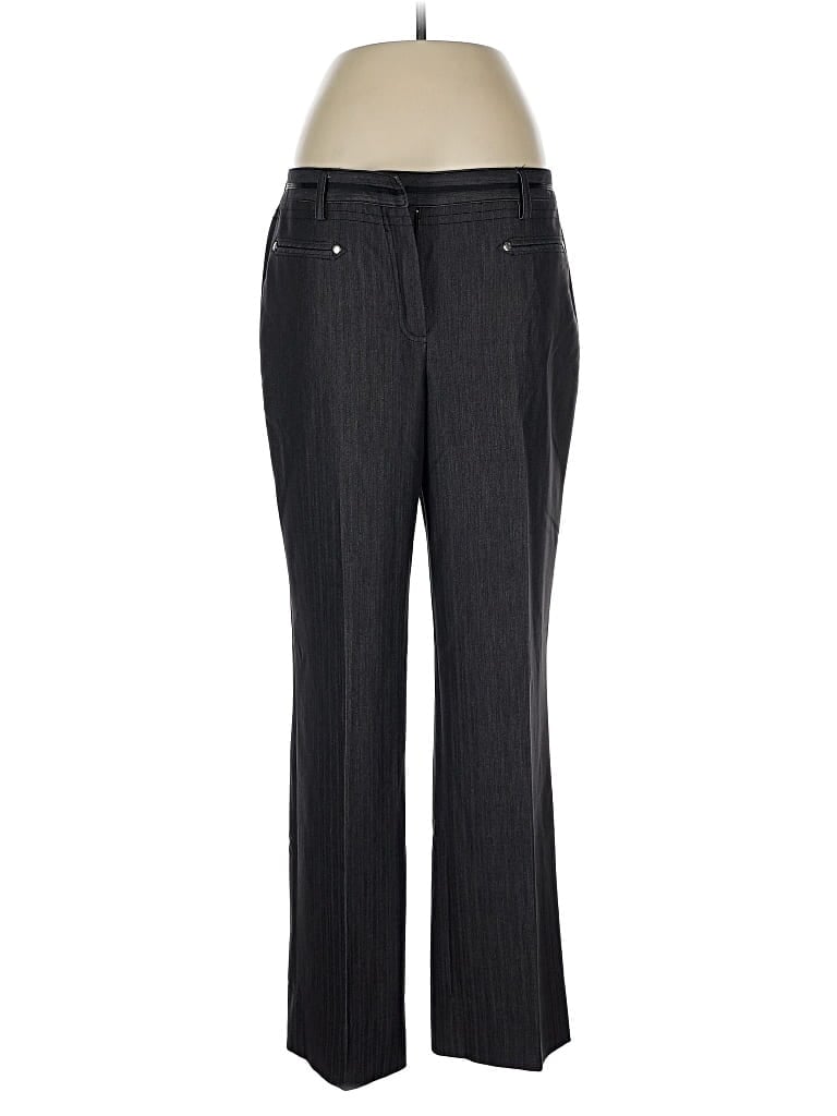 Pre-owned Larry Levine Dress Pants In Black
