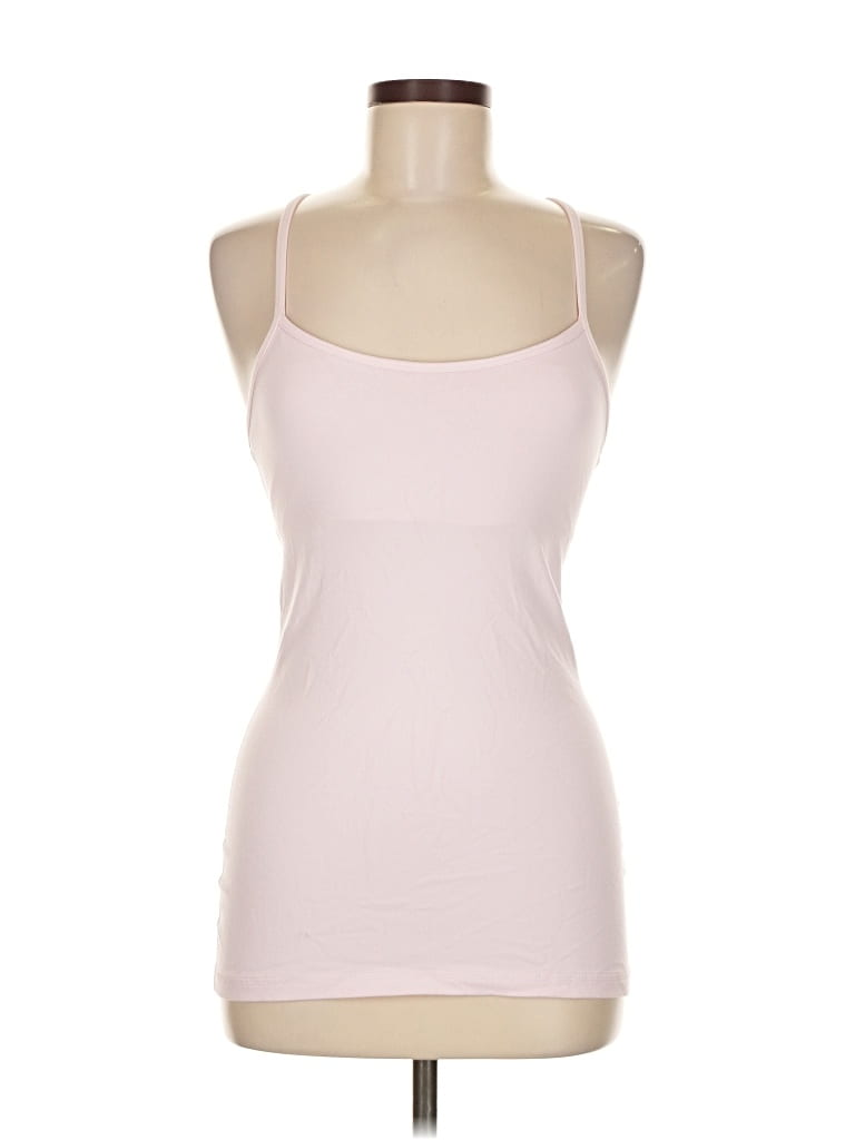 Pre-owned Lululemon Athletica Tank Top Pink Strapless Neckline Tops