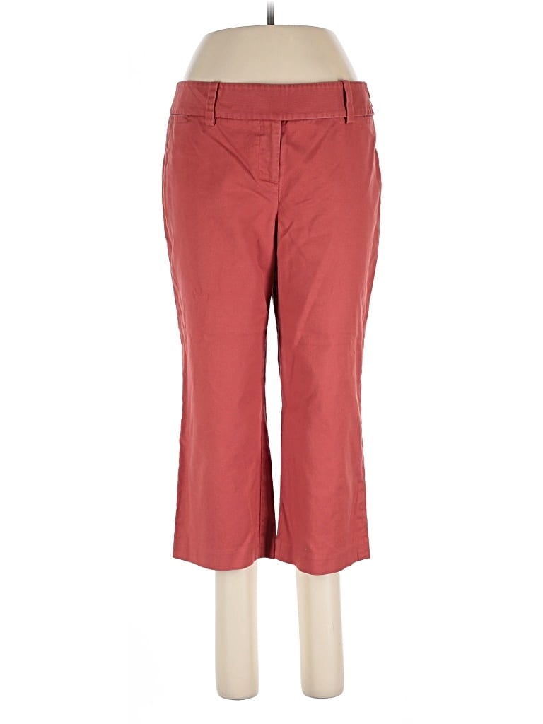 Pre-owned Ann Taylor Loft Casual Pants In Red