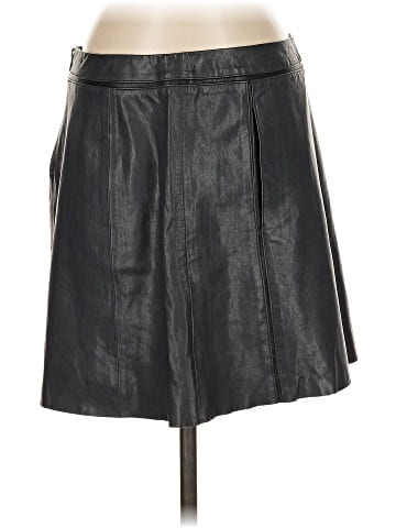 Vince. Leather Skirt (view 1)