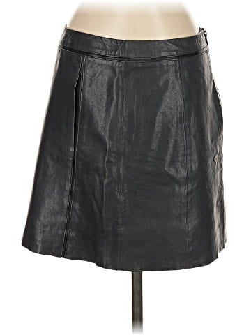 Vince. Leather Skirt (view 2)