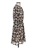 Drew 100% Polyester Floral Black Casual Dress Size S - photo 4