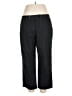 Talbots Solid Black Casual Pants Size 16 - photo 1