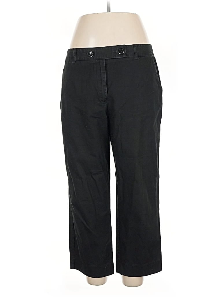Pre-owned Talbots Casual Pants In Black