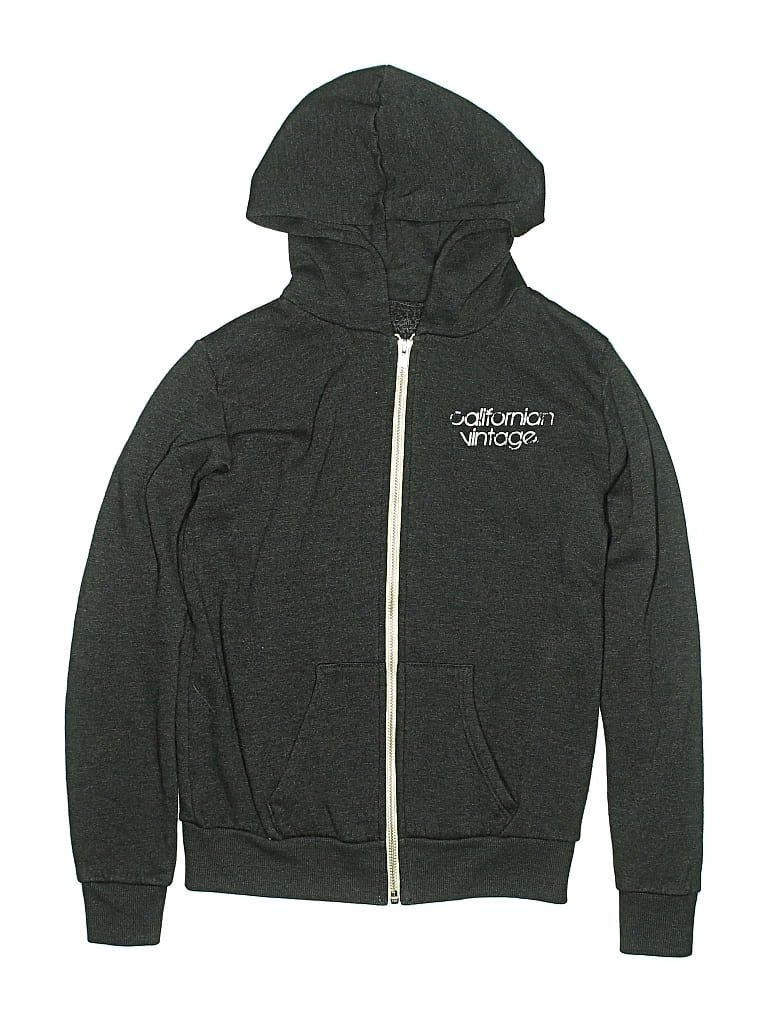 Pre-owned Unbranded Kids' Zip Up Hoodie In Gray