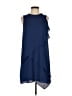 BCBGMAXAZRIA 100% Polyester Solid Blue Cocktail Dress Size XS - photo 1