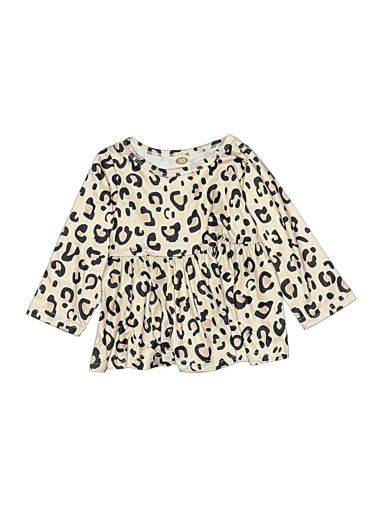 UNBRANDED Pre-owned Kids' 3/4 Sleeve Blouse In White