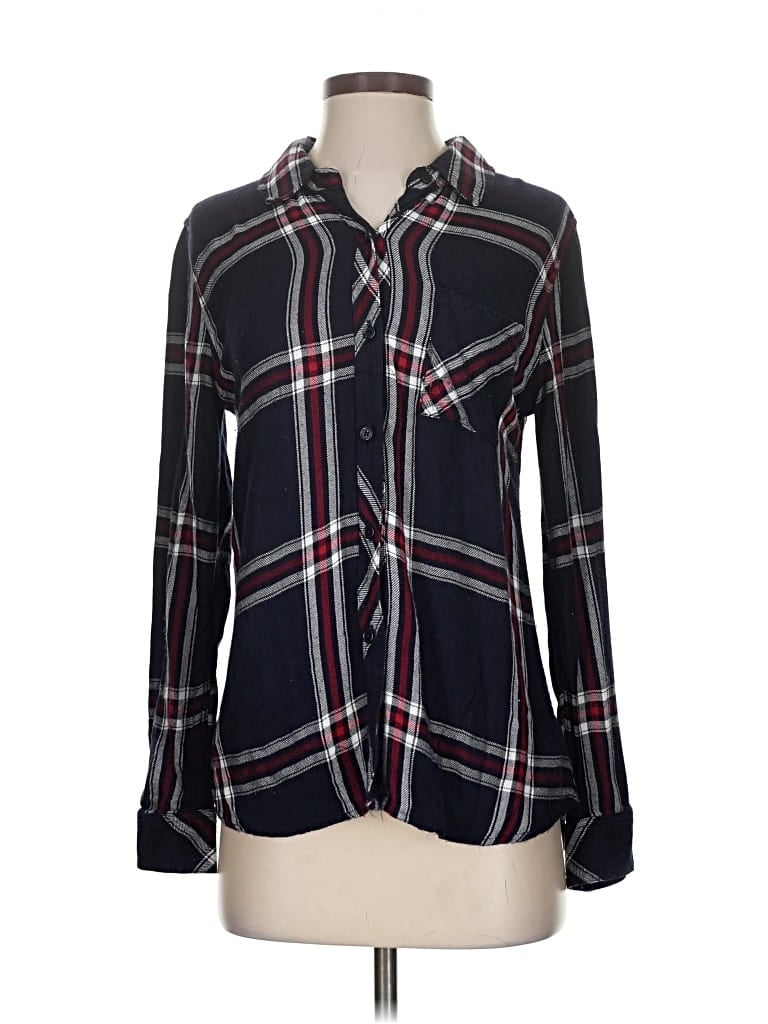 Pre-owned Rails Long Sleeve Button Down Shirt In Multi