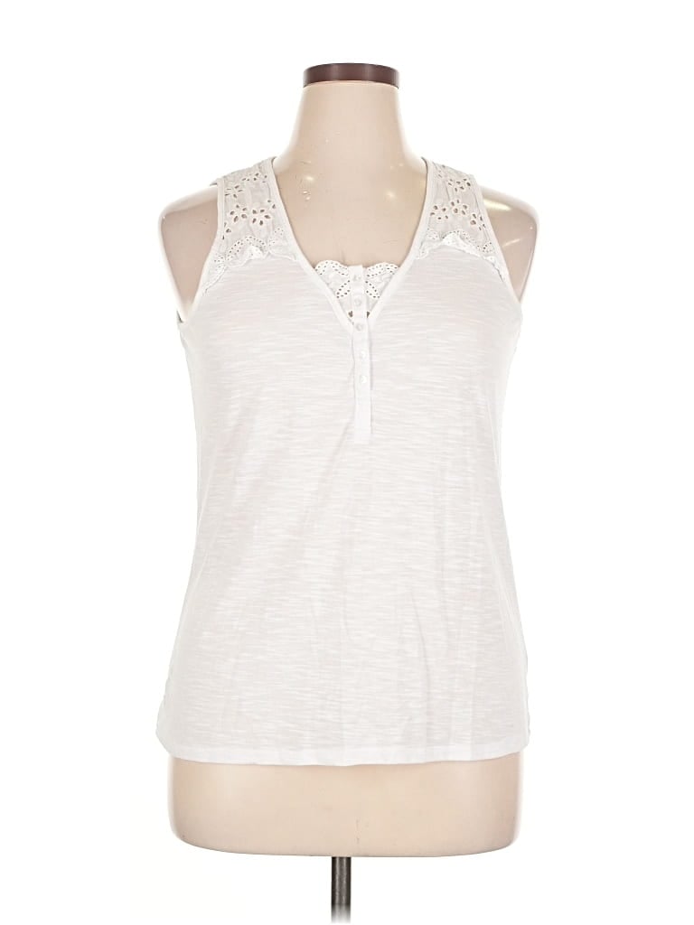 Pre-owned Verve Ami Sleeveless T-shirt In White