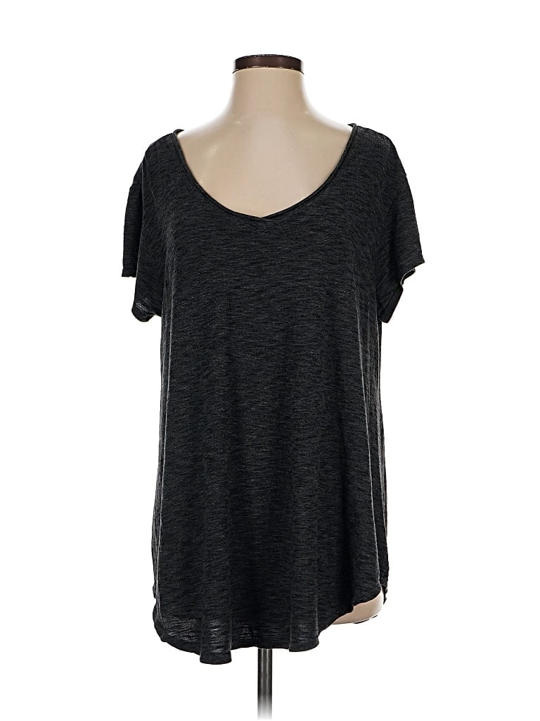 Pre-owned Assorted Brands Short Sleeve T-shirt In Gray