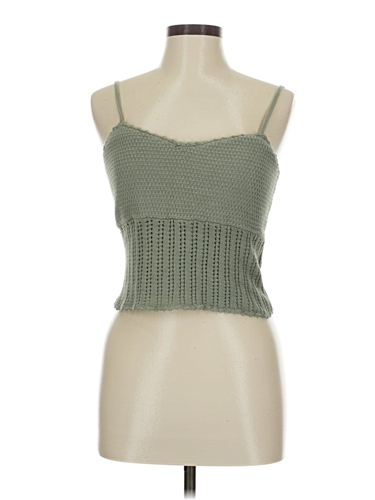 Pre-owned Abercrombie & Fitch Pullover Sweater In Green