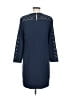 J.Crew 100% Polyester Blue Casual Dress Size 6 - photo 2